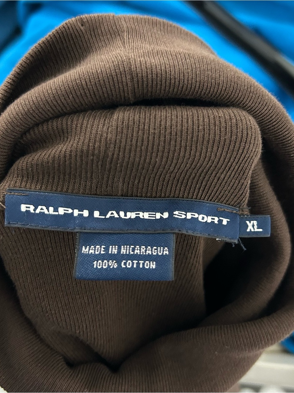 Ralph Lauren Dark Brown Men's Turtleneck Sweater - Picture 9 of 9
